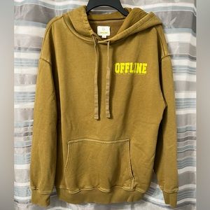 Aerie Olive Hoodie Sweatshirt